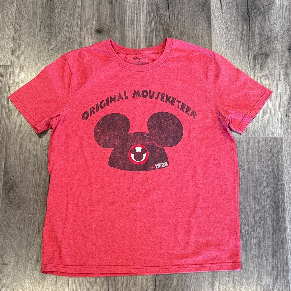 Original Mouseketeer Red Adult T-Shirt Disneyland Disney Parks Disney adult